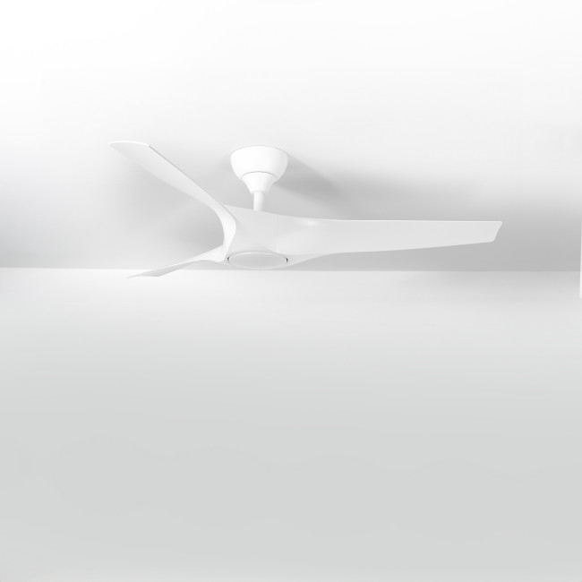 Ventilador de Techo Nevaly Blanco/ABS Blanco con Luz LED 24W Mando a Distancia 3 Aspas Ø132 cm Motor DC 45W, real Ventilador de Techo Nevaly Blanco/ABS Blanco con Luz LED 24W Mando a Distancia 3 Aspas Ø132 cm Motor DC 45W, real