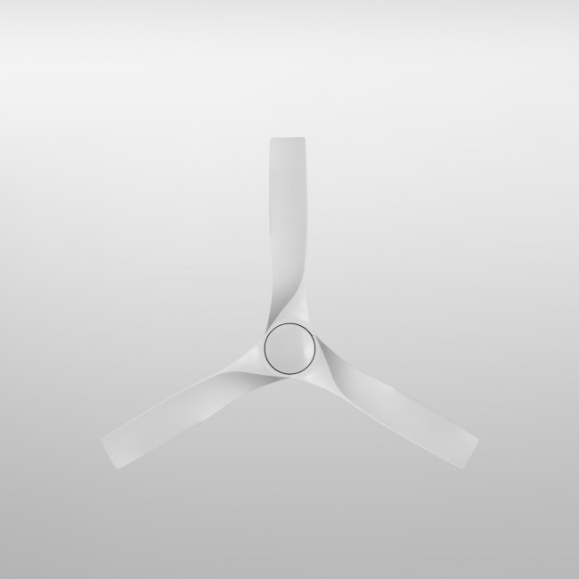Ventilador de Techo Nevaly Blanco/ABS Blanco con Luz LED 24W Mando a Distancia 3 Aspas Ø132 cm Motor DC 45W, superior Ventilador de Techo Nevaly Blanco/ABS Blanco con Luz LED 24W Mando a Distancia 3 Aspas Ø132 cm Motor DC 45W, superior