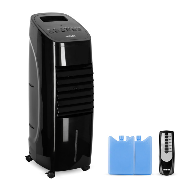 Climatizador Evaporativo sin Tubo Zen Negro Capacidad 9L 3 Velocidades Mando Distancia Temporizador Motor 50W, principal Climatizador Evaporativo sin Tubo Zen Negro Capacidad 9L 3 Velocidades Mando Distancia Temporizador Motor 50W, principal