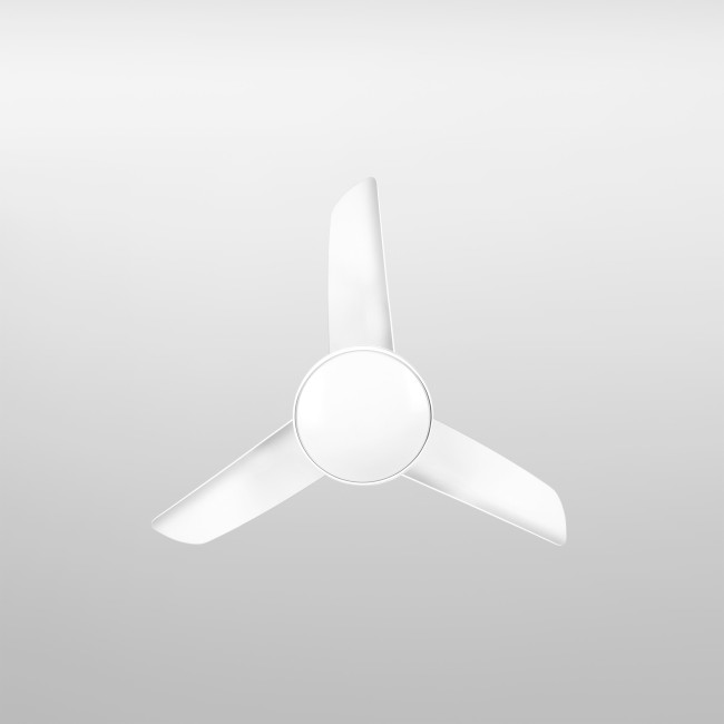 Ventilador de Techo Comba Blanco con Luz LED 20W Mando a Distancia 3 Aspas Ø96,5 cm Motor DC 26W, superior Ventilador de Techo Comba Blanco con Luz LED 20W Mando a Distancia 3 Aspas Ø96,5 cm Motor DC 26W, superior